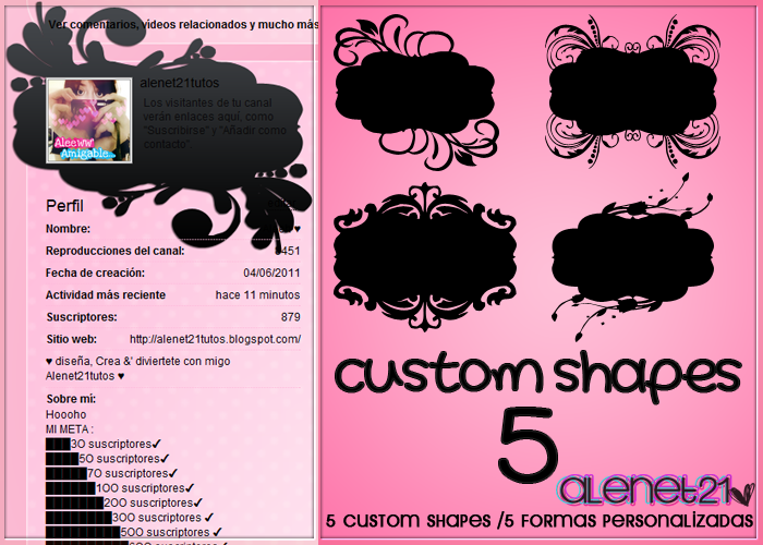 Photoshop Shapes Ar�ivi, Custom Shapes