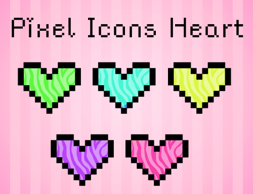 Icons Pixel heart