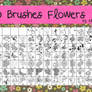100 Brushes Flowers