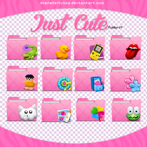 Just Cute Folders