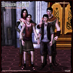 Dragon Age II: Bethany and Carver Kids
