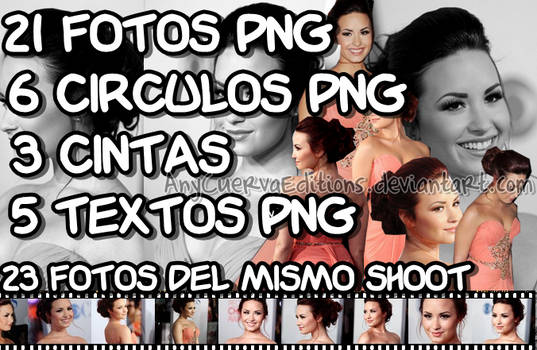 Pack de Fotos Png de Demi Lovato