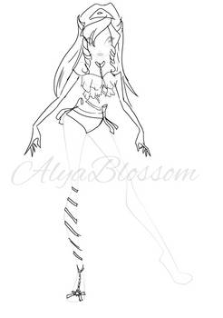 Paige Enchantix Sketch Design