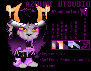 My new fantroll Azummi :v