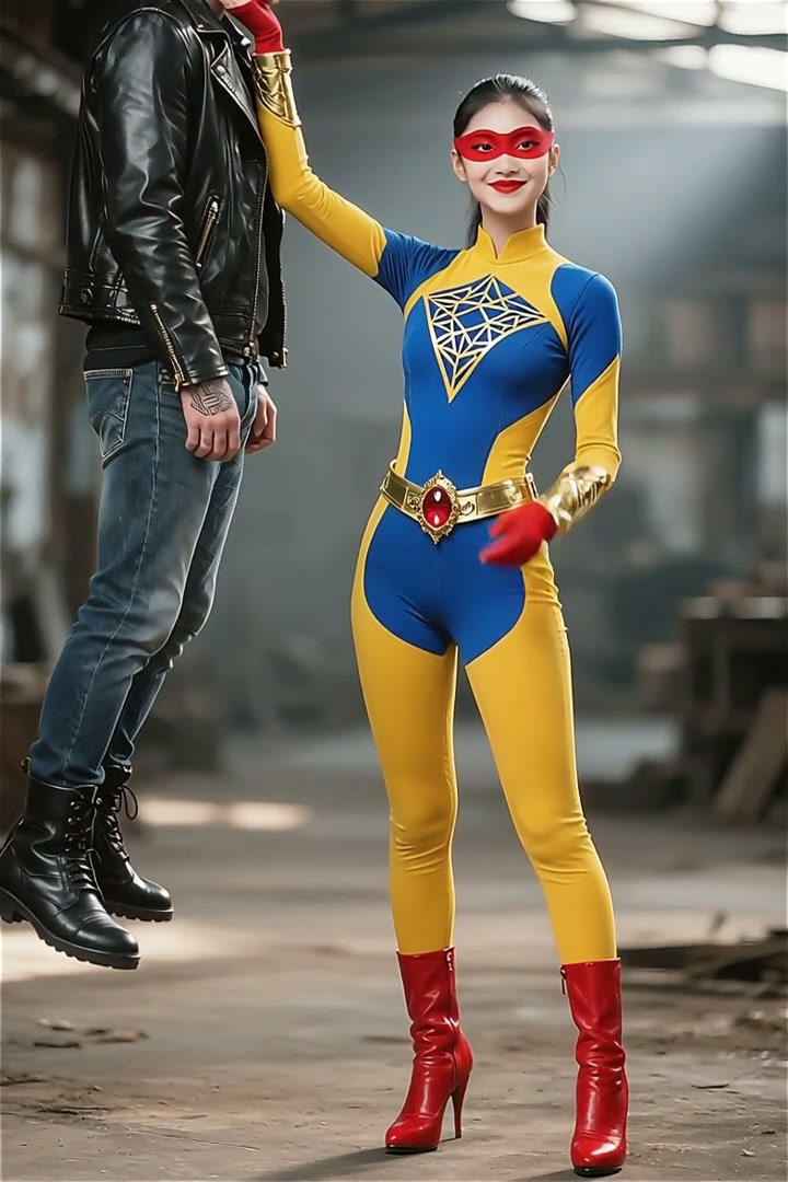 Superheroine Throat-lift Preview ( Subscription) by SW23GROUP on DeviantArt