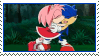 Amy kissing Sonic Stamp by Vertekins