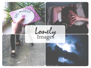 Lonely. / Images