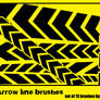 Arrow line brushes