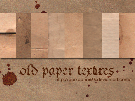 Old paper textures