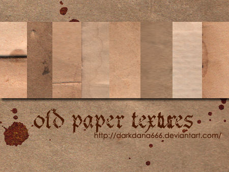 Old paper textures