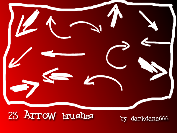 Arrow, pointers brushes