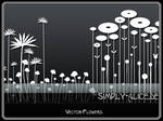 Vector-Flowers 1 -PS Brushes