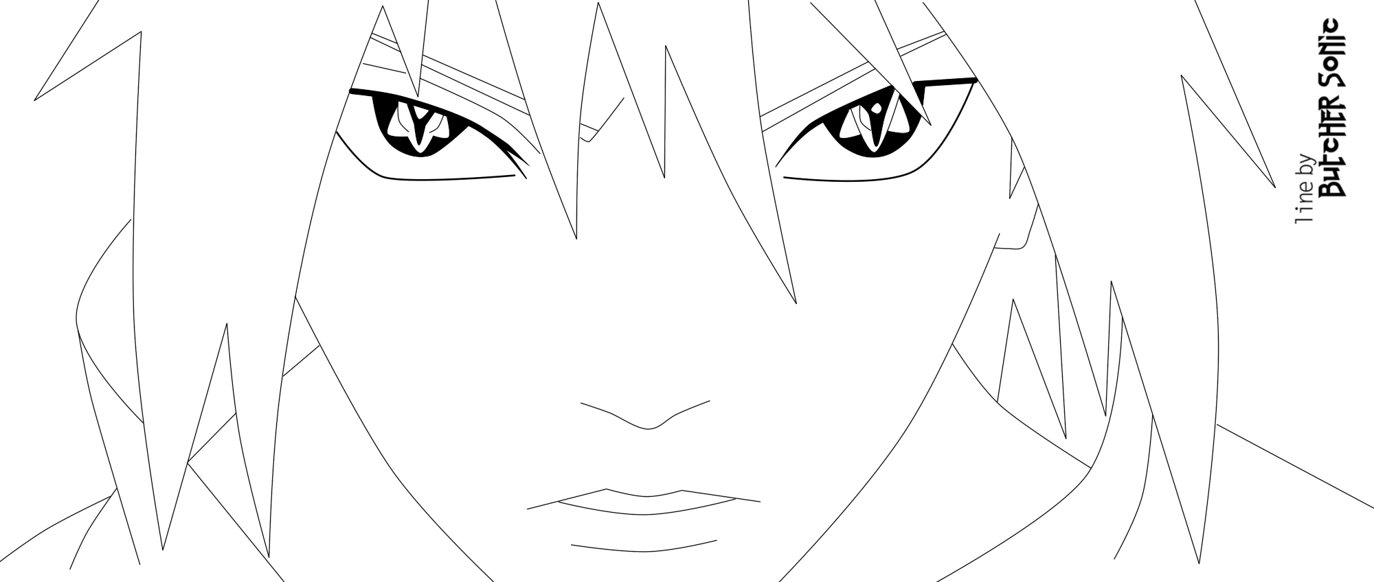 Sasuke Line Trace Naruto 634 17 Sasuke line by ButcherSonic on DeviantArt