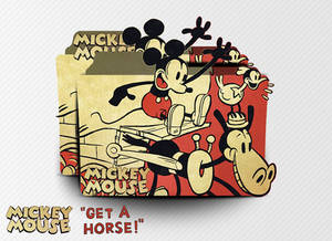 Mickey Mouse: Get A Horse - Folder Icon