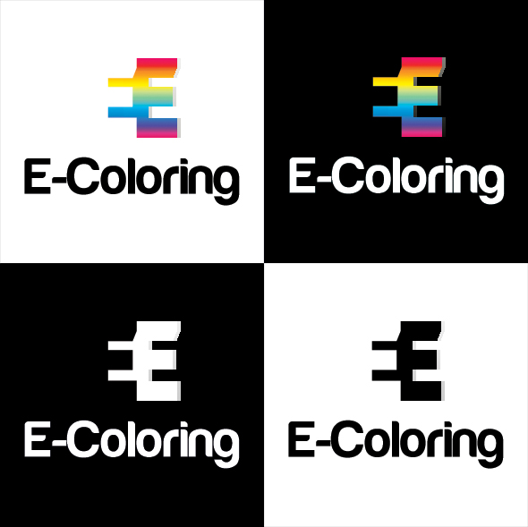 *FREE E-Coloring Logo Template