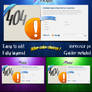 *FREE Picked 404 Error Page Psd Template