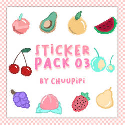 Sticker Pack #03 by Chuupipi