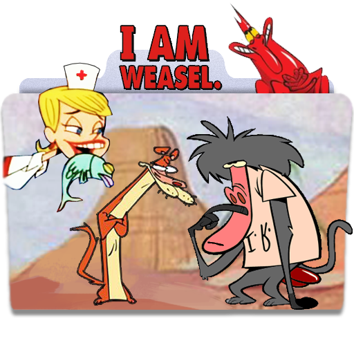 I am Weasel Folder Icon by UraharaGreenHat on DeviantArt