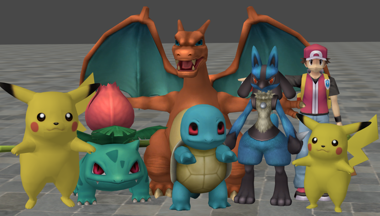 xnalara pokemon models