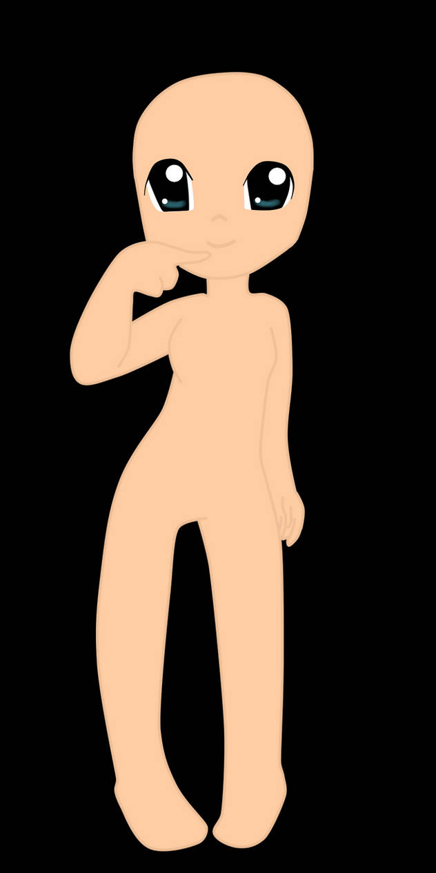 chibi anime girl base + sai file by twinlightownz on DeviantArt