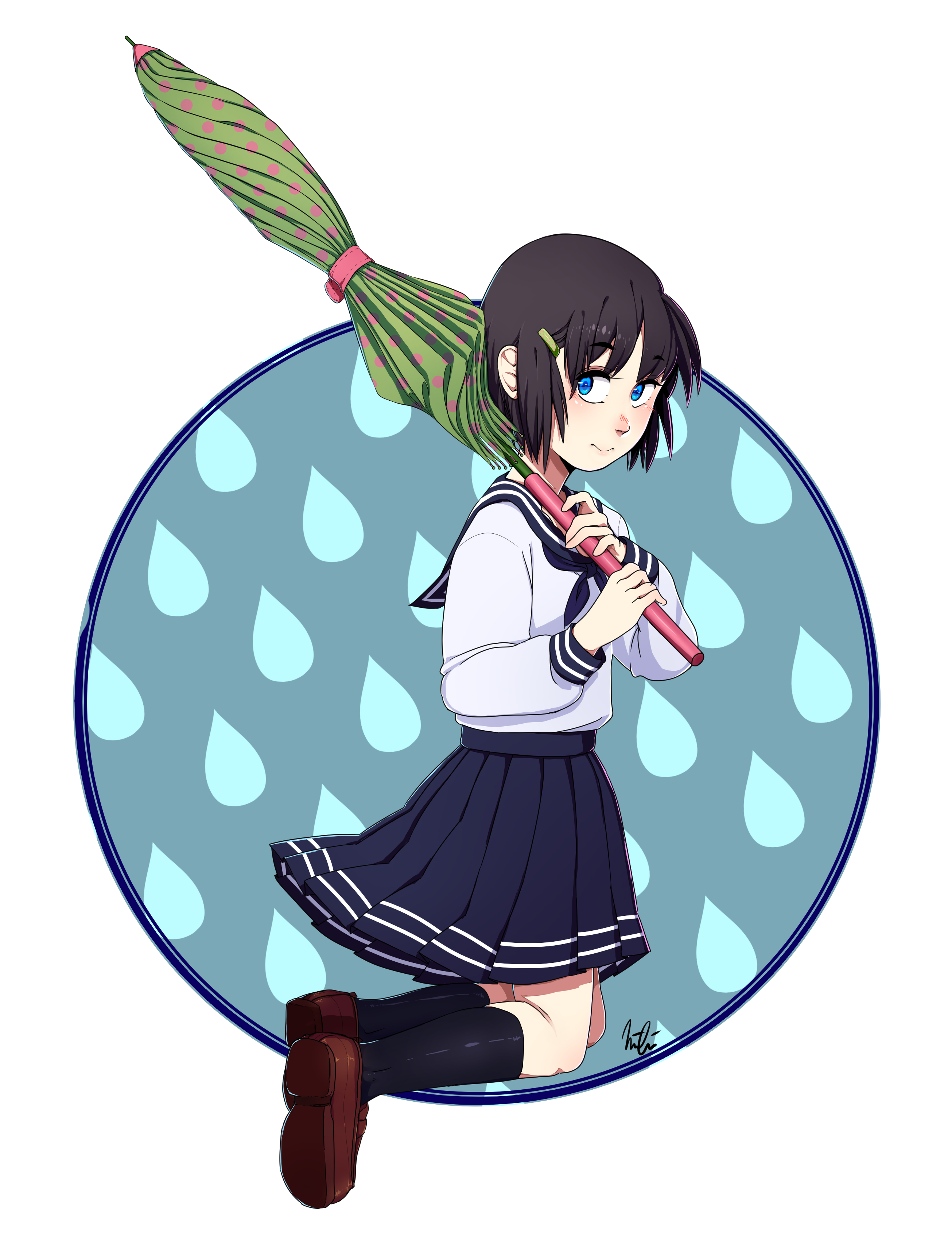 Umbrella Girl by Mghbear on DeviantArt