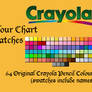 Crayola Pencils - 106 Swatches