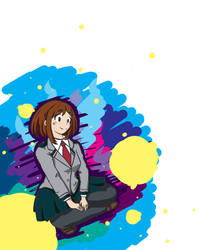 Ochaco Uraraka Fanart