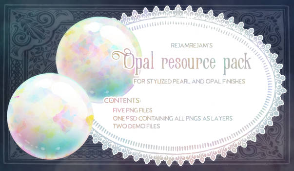 FREE resource pack - opal and pearl effects