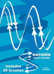 vector arrow brush pack