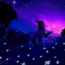 Animation commission the violet night 