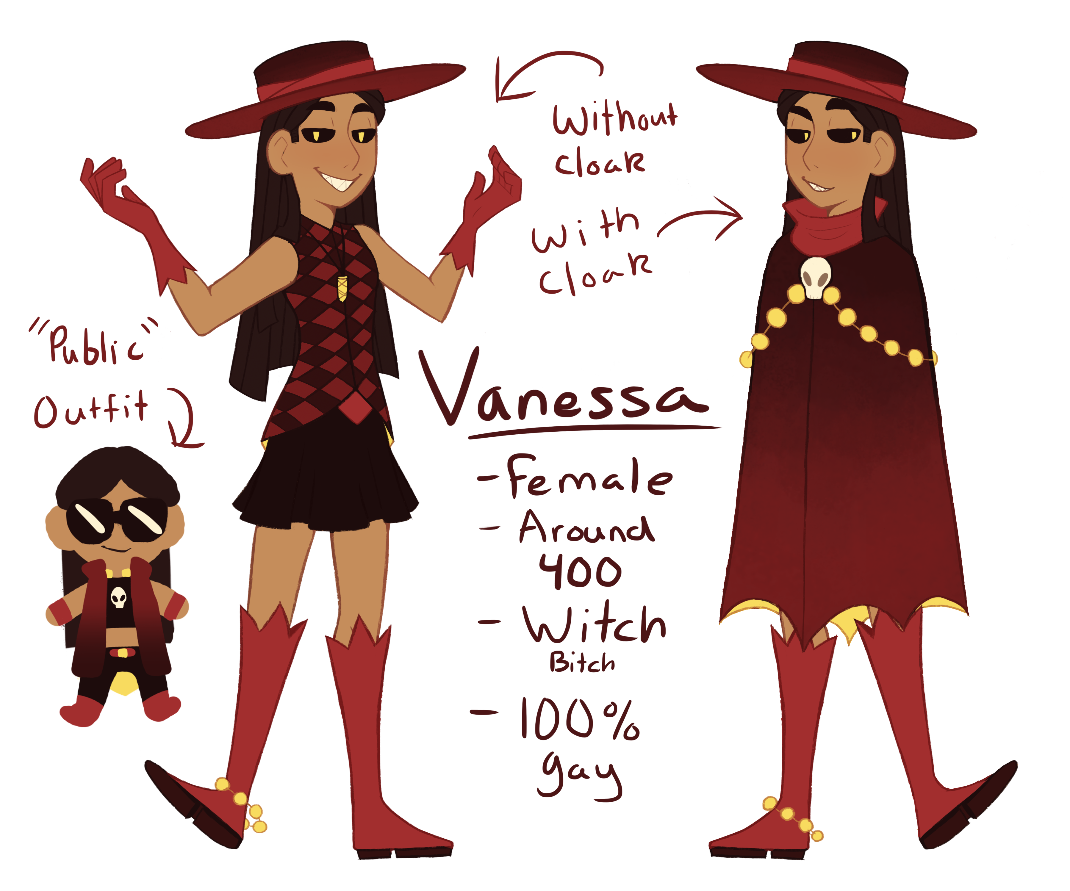 Vanessa ref OUTDATED by TheZodiacLord on DeviantArt