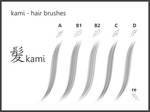 kami_#Hair Brushes_for GIMP