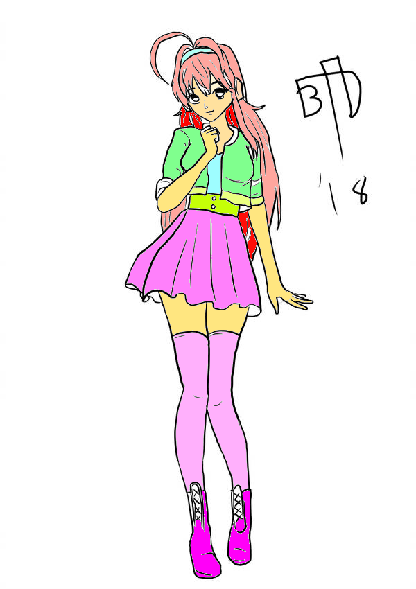 Anime girl by Mysteryguy21 on DeviantArt