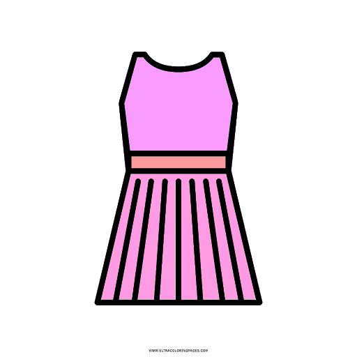 Pink dress red striped by Mysteryguy21 on DeviantArt