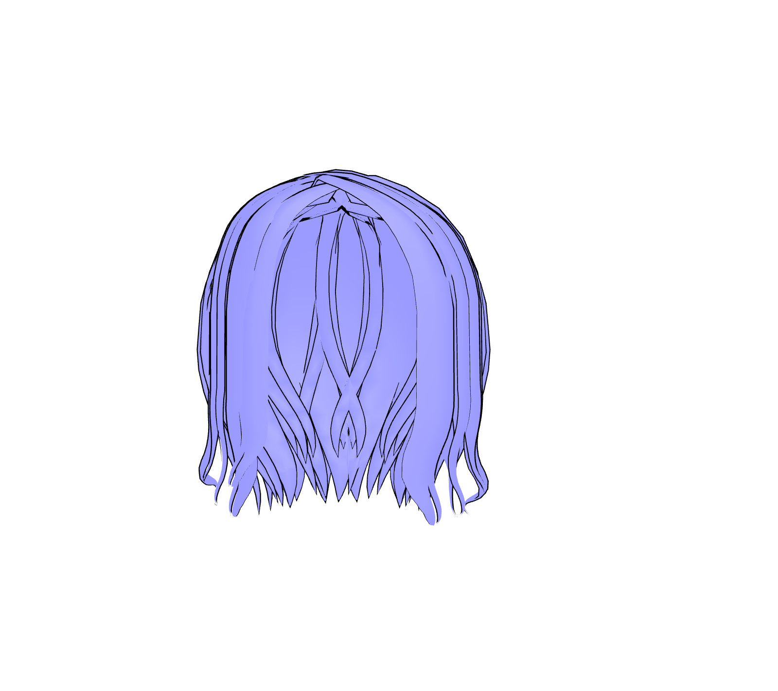 MMD hair