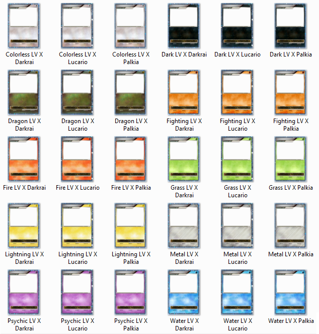 BW All LV. X Pokemon card blanks by The-Ketchi on DeviantArt BW All LV. X Pokemon card blanks by The-Ketchi on DeviantArt