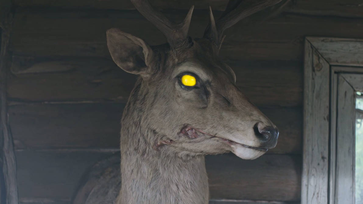 Devil Deer Rack Possessed Deer Mount by DevilLivedCYN on DeviantArt