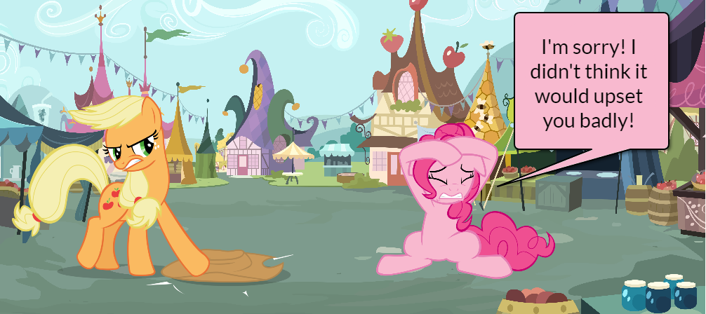 Pinkie Pie and AJ Short Gag Pg. 25