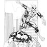 Cap and Spidey for Captain's Comic Expo 2014