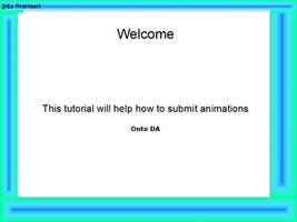 how to submit animations to DA