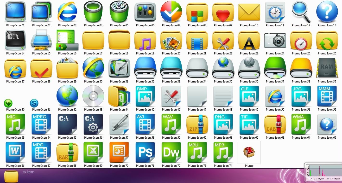 Plump Iconpackager