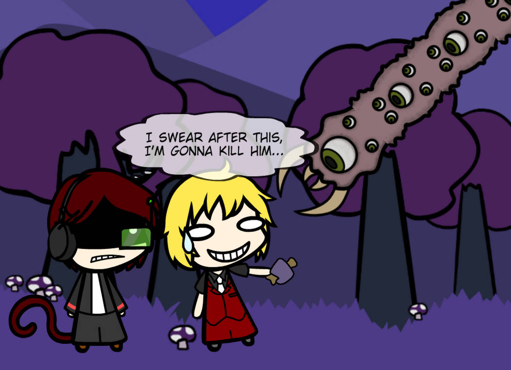 (Walfas/Prop) Terraria Worm Food by PsyKoTMK on DeviantArt