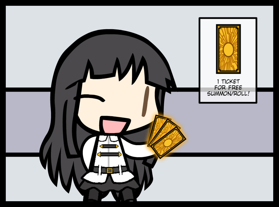 (Walfas/Prop) FGO Summon Ticket by PsyKoTMK on DeviantArt