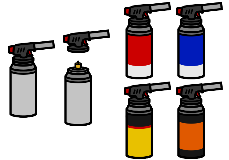 (Walfas/Prop) Vanilla Butane Torch by PsyKoTMK on DeviantArt