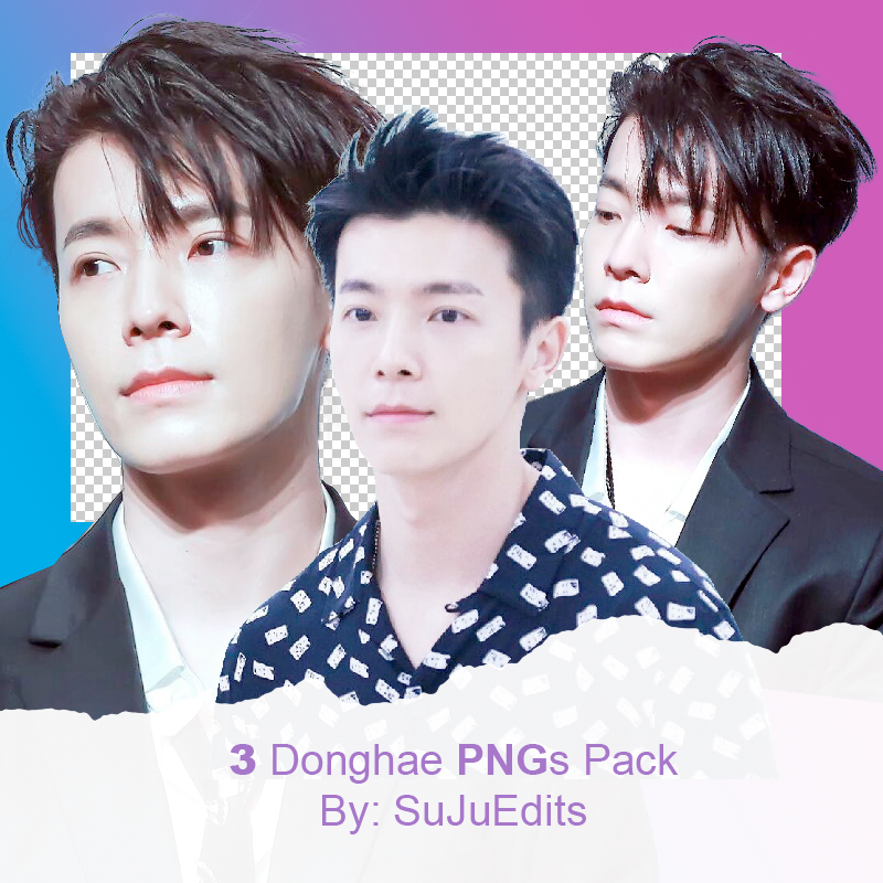 Donghae (Super Junior) Png Pack #2