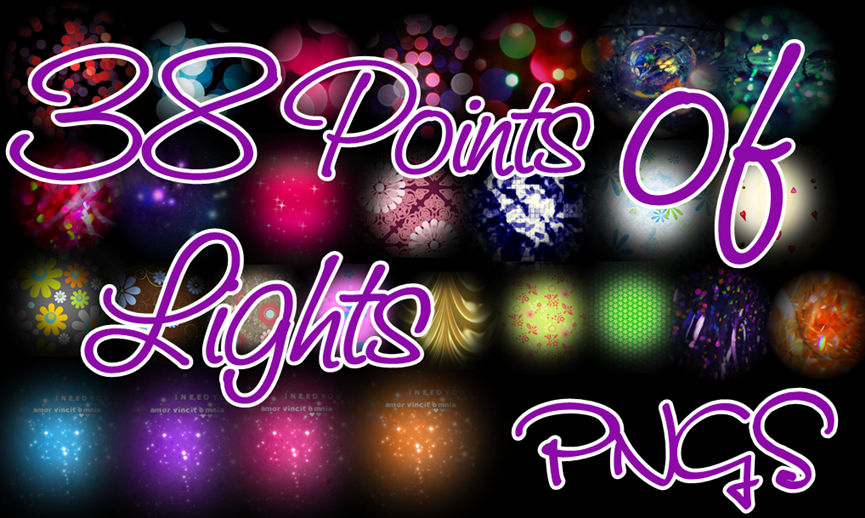 Points Of Lights Png Pack by Sparklingbarbie on DeviantArt