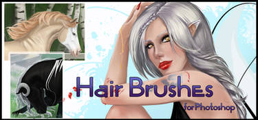 Hair brushes set