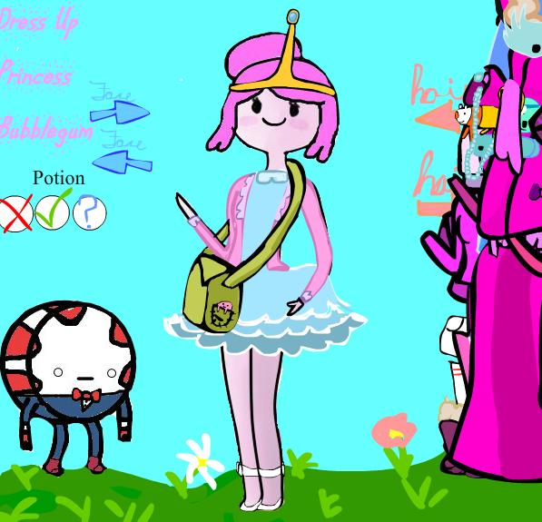 Princess Bubblegum Dress up