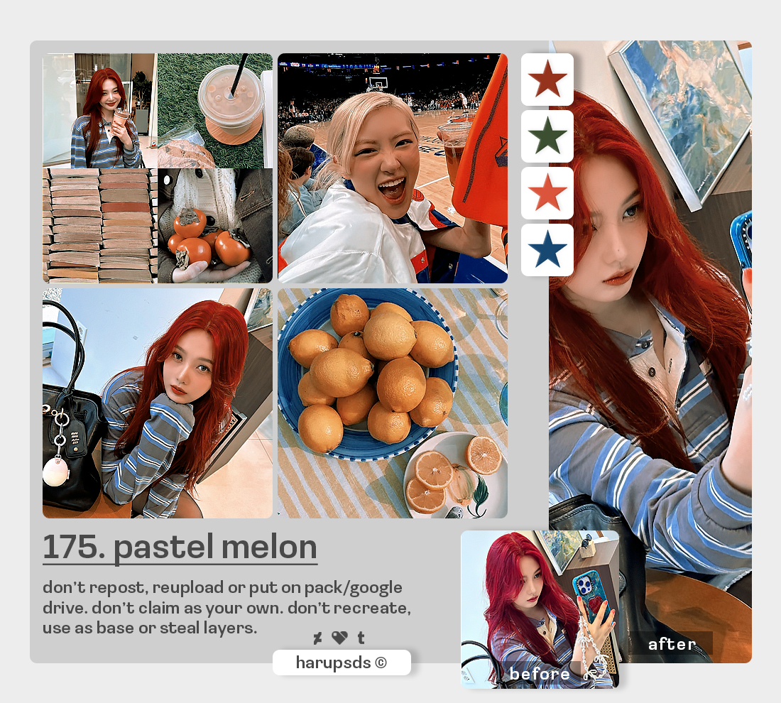 psd 175 (pastel melon) - harupsds by harupsds on DeviantArt