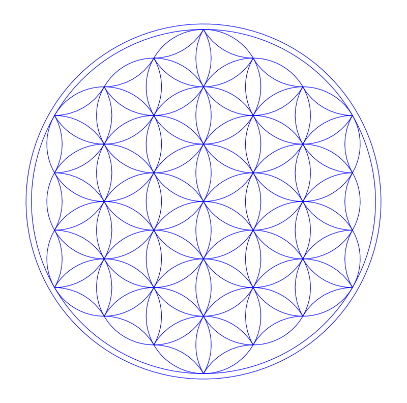 Flower of Life - Vector Stock